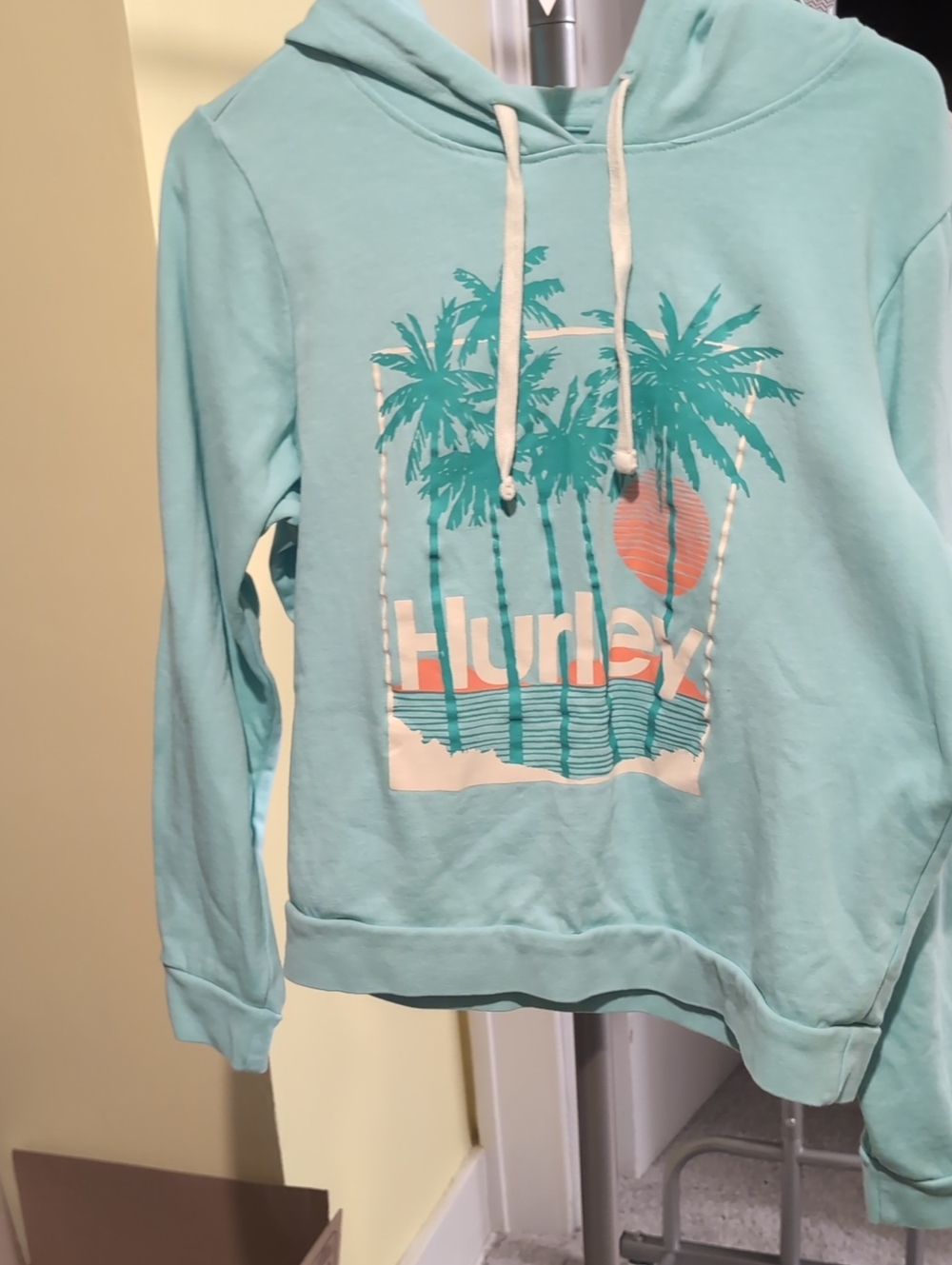 Hurley Women's Mint Pullover Hoodie Sweater
